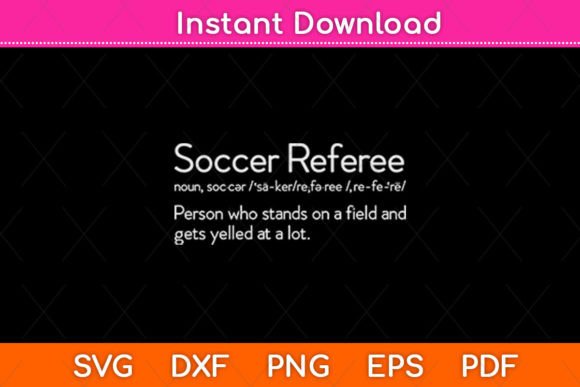 Best Hilarious Soccer Referee Graphics for Crafts