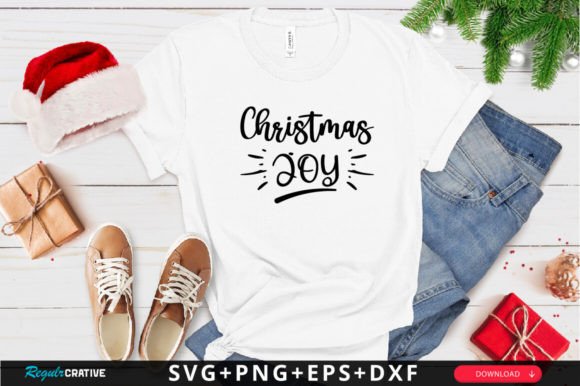 Christmas Joy SVG Design: A Crafters’ Graphic Asset