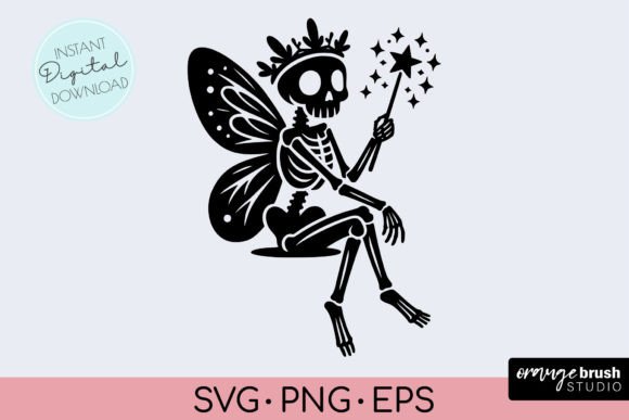 Fun Skeleton SVG for Graphics and Crafts