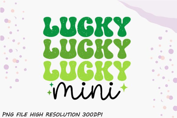 Lucky Mini Sublimation PNG for Crafts and Graphics