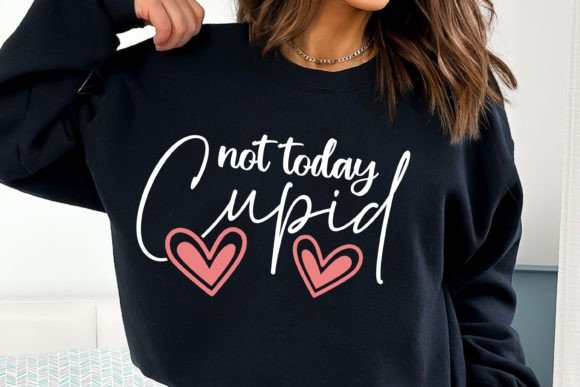 Not Today Cupid SVG for Playful Branding
