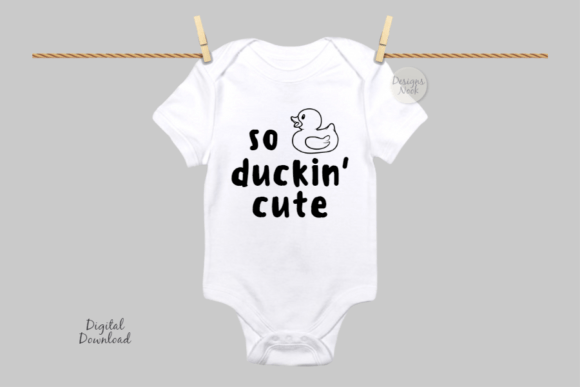 So Ducking Cute SVG for Graphics and Crafts